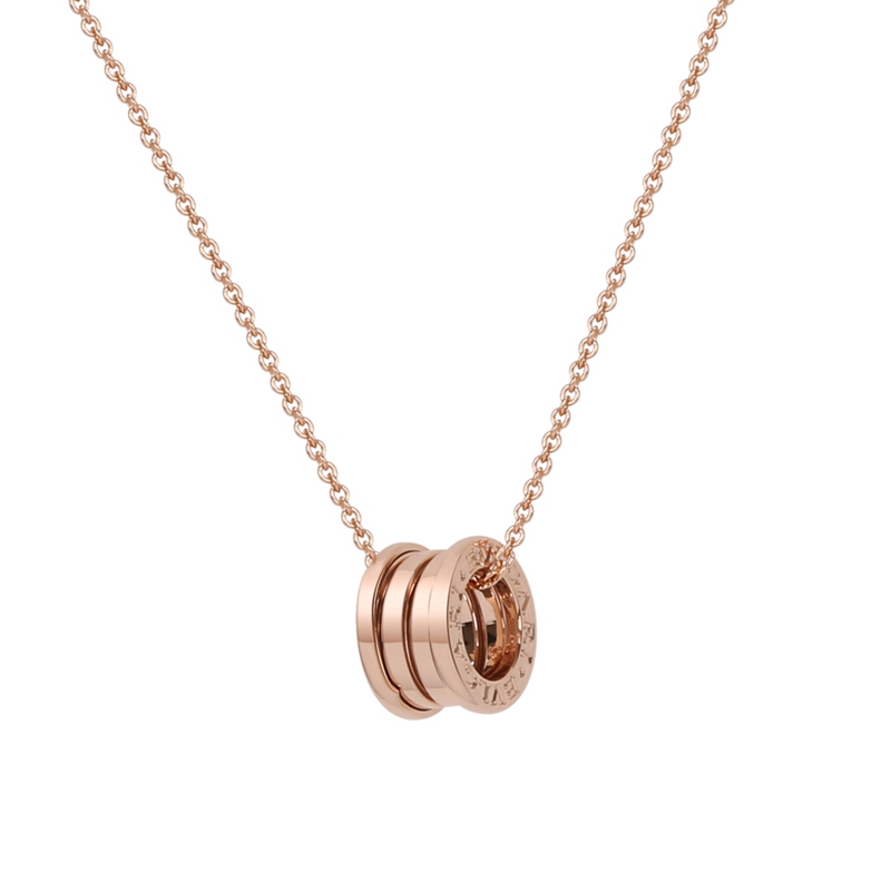 客邻尚品海外旗舰店Bvlgari/宝格丽 女士B.ZERO 1系列 螺旋造型项链吊坠送女友0