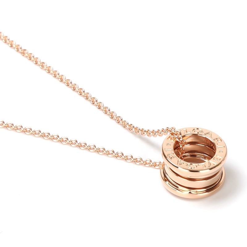 客邻尚品海外旗舰店Bvlgari/宝格丽 女士B.ZERO 1系列 螺旋造型项链吊坠送女友1