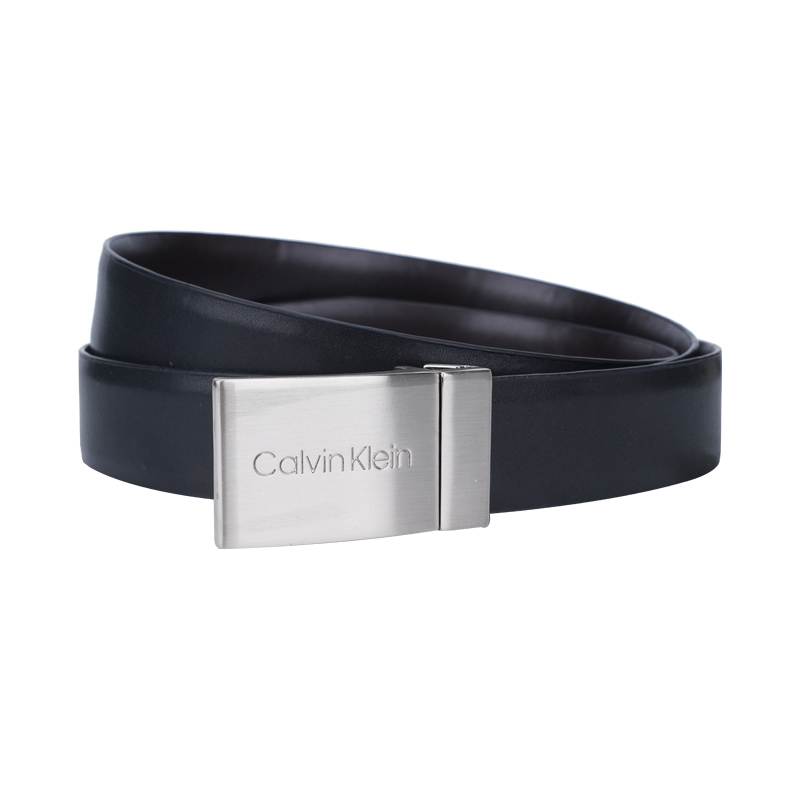客邻尚品海外旗舰店Calvin Klein/CK礼盒装腰带男士商务休闲双面双带头 板扣针扣皮带3