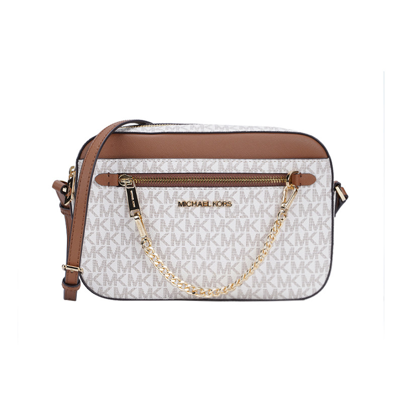 mk链条小方包印花单肩女老花斜挎包 客邻尚品海外女士包袋