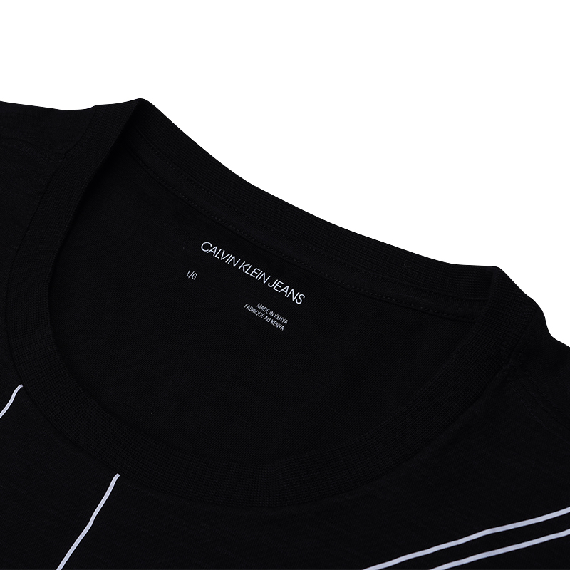 客邻尚品海外旗舰店Calvin Klein/凯文克莱/CK男士字母印花短袖T恤40GM8291