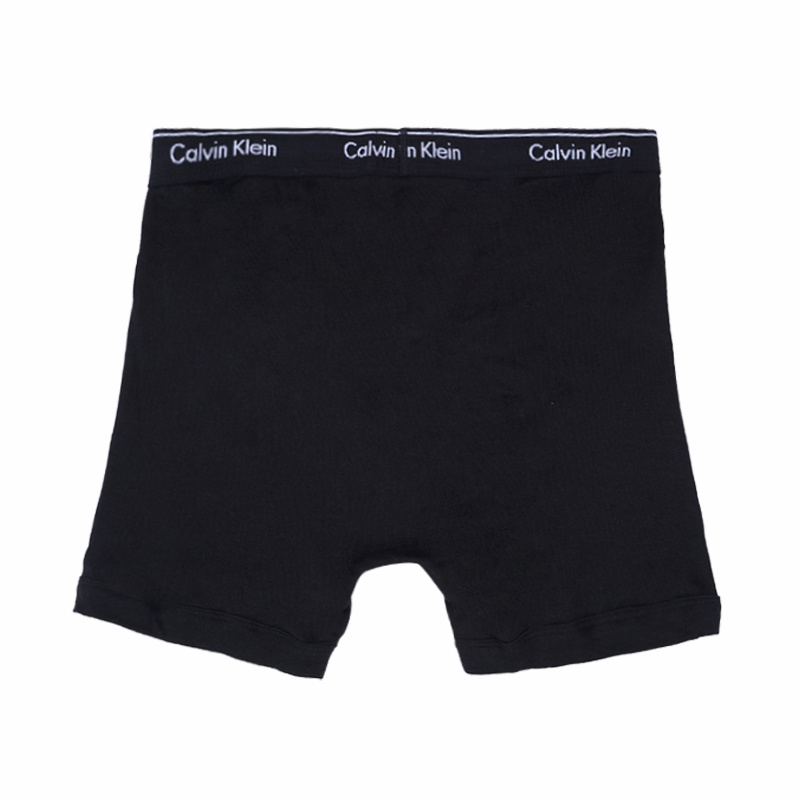 客邻尚品海外旗舰店Calvin Klein/CK男士平角内裤三条装棉质舒适贴身四角短裤NP2189O1