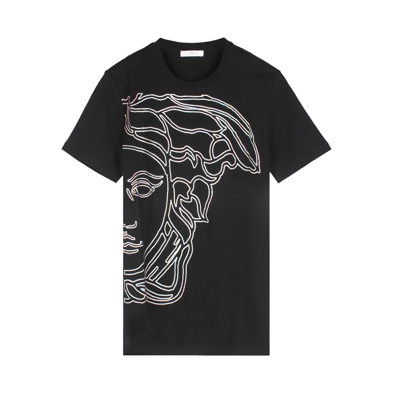 客邻尚品海外旗舰店Versace/范思哲男士时尚休闲短袖T恤 V800683 VJ003660