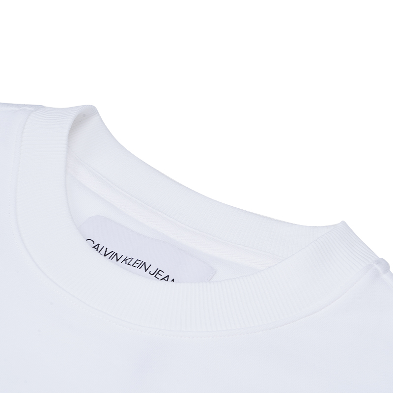 客邻尚品海外旗舰店Calvin Klein/CK 男士新款字母印花厚款加绒圆领套头卫衣 41VM8752