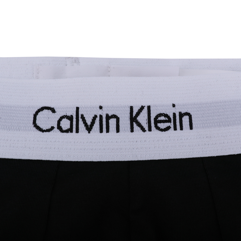 客邻尚品海外旗舰店Calvin Klein/CK男士平角内裤三条舒适全棉透气时尚休闲四角短裤2