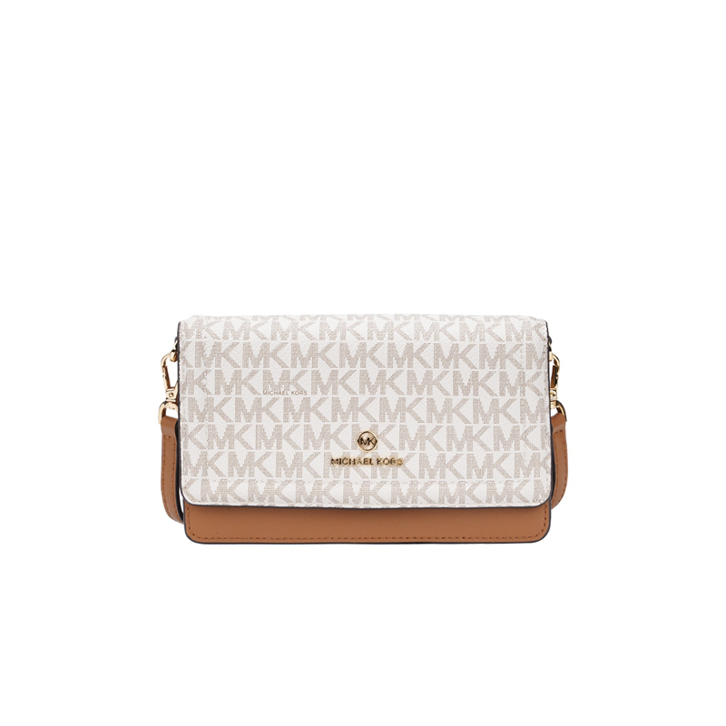 客邻尚品海外旗舰店MK女包老花单肩斜挎包JET SET CHARM 专柜翻盖小方包Michael Kors0