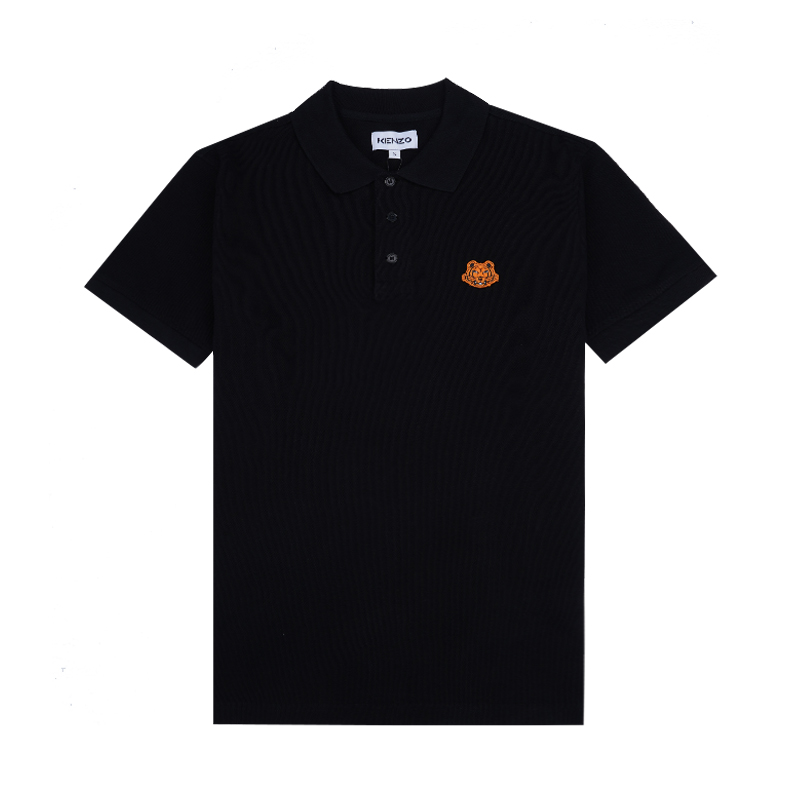 客邻尚品海外旗舰店KENZO/高田贤三 男士时尚左胸虎头标志短袖POLO衫0