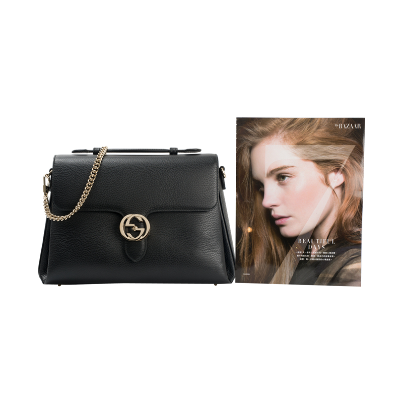 客邻尚品海外旗舰店Gucci/古驰古奇新款女士新款时尚单肩包斜挎包中号邮差包3