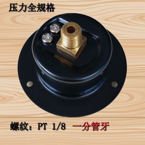 HODA面板式Y40ZT气压表Y50ZT Y60ZT1MPA10KG水压表气动真空压力表 - 图0