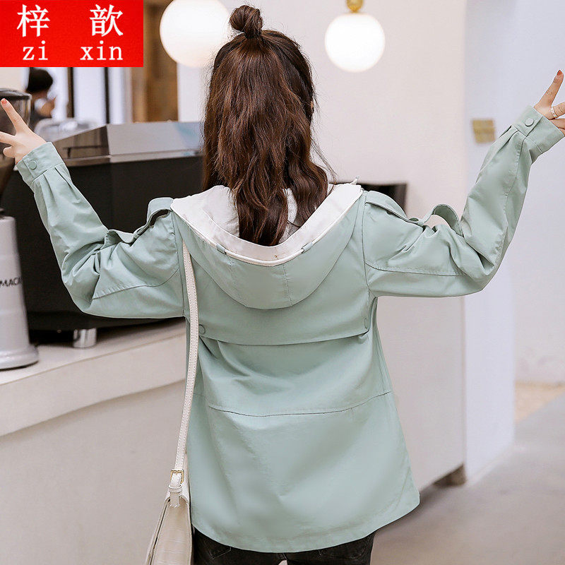 梓歆短款风衣外套女装2020年潮褂子 梓歆短外套