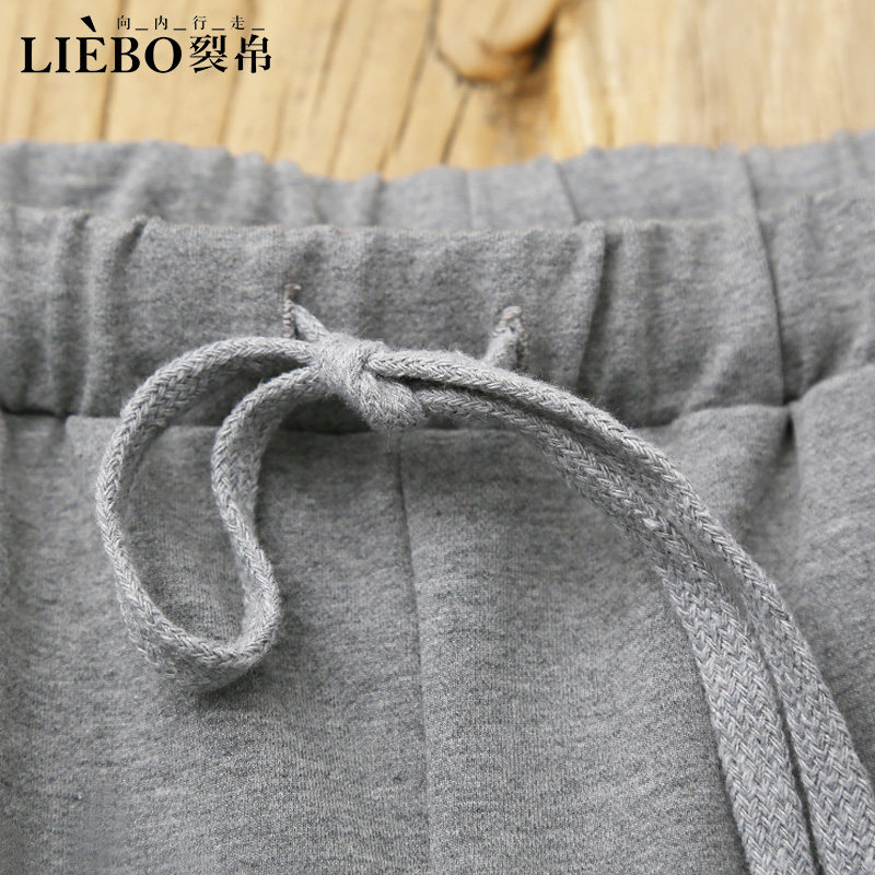 裂帛2020新款宽松直筒裤秋女哈伦裤 裂帛玉茗休闲裤