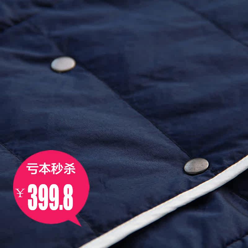 裂帛女装2020新款中长款修身羽绒服 裂帛玉茗羽绒服