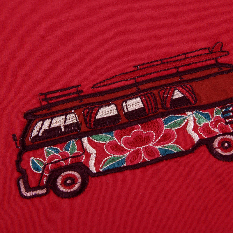 裂帛短袖t恤女修身2020新款打底衫 裂帛玉茗T恤