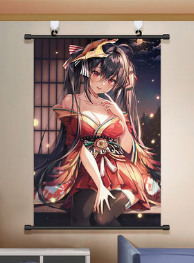 碧蓝航线大凤挂画重樱航母舰娘海报Taiho动漫二次元装饰画壁画