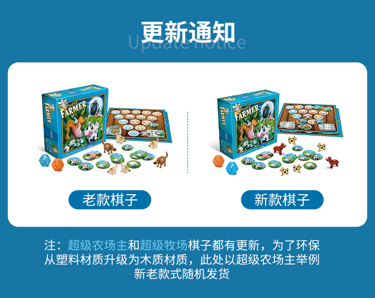 波兰超级农场牧场主桌游儿童10岁5岁益智游戏亲子财商桌面玩具-图0