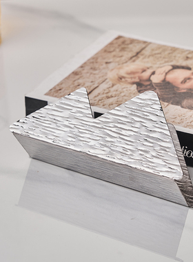 立式山形酒店纸巾架不锈钢ins