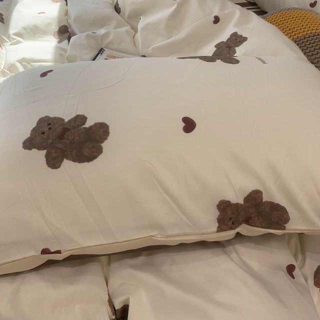 Bed sheets and bed fittings four-piece set cotton cartoon
