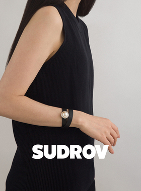 SUDROV素觉925银马贝镶嵌高级感