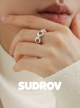SUDROV素觉经典链条元素戒指