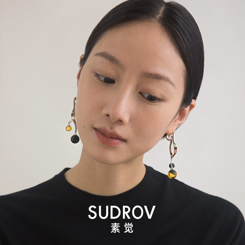素觉2021年小众设计个性女潮耳环 素觉耳环