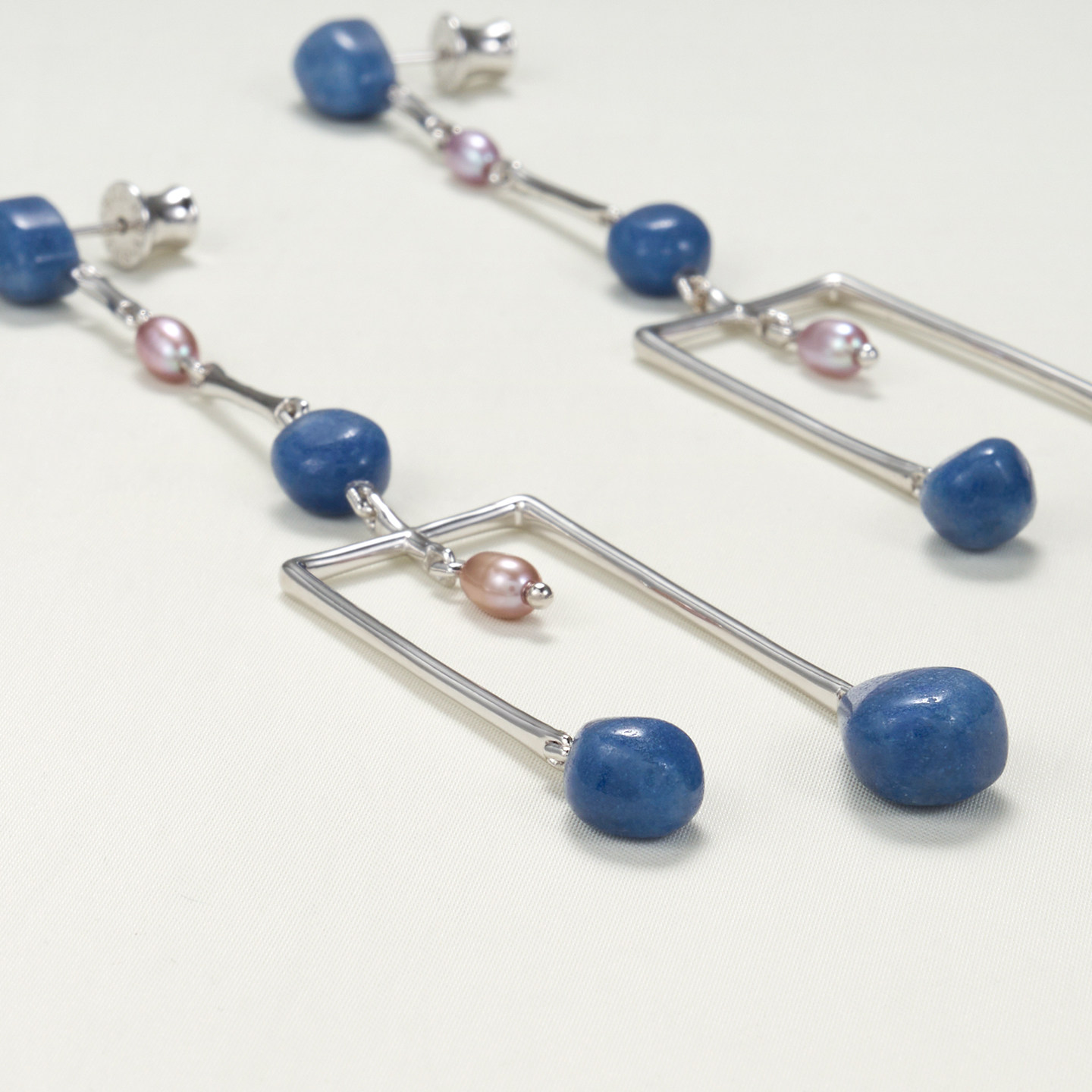 SUDROV素觉2025新款轻奢高级感小众长耳环宝石耳钉耳饰珍珠耳坠女,淘宝优惠券,粉丝福利购,淘宝优惠卷