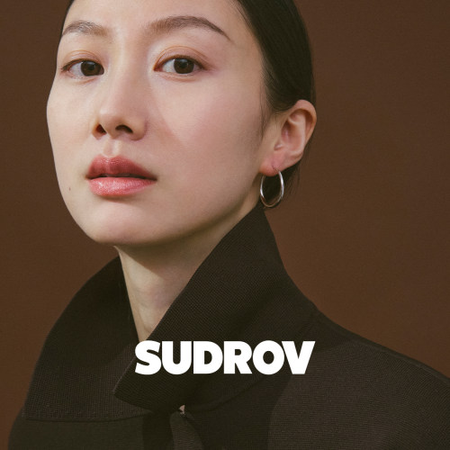 SUDROV素觉轻奢耳圈简约高级感纯银素圈大圈耳环气质耳钉时尚耳饰 - 图0