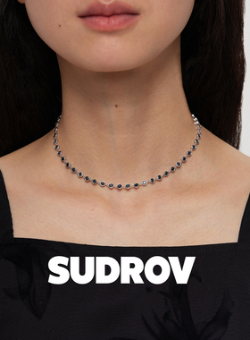 项链SUDROV素觉莫桑石