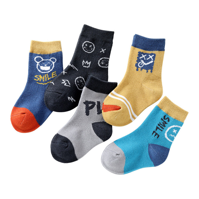 儿童袜子春秋纯棉中筒袜婴儿宝宝男孩棉袜秋冬男女宝中筒袜男童袜,淘宝优惠券,粉丝福利购,淘宝优惠卷