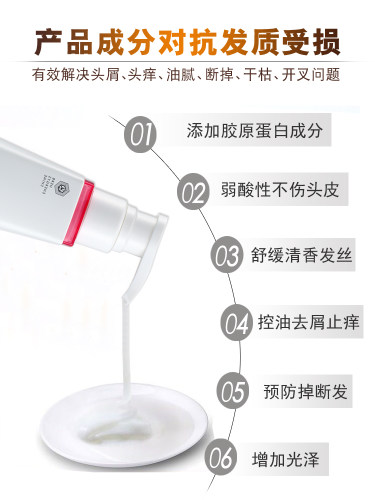 保罗兰柏洗发水护发素套装男女士控油去屑止痒持久留香洗头膏正品 - 图1