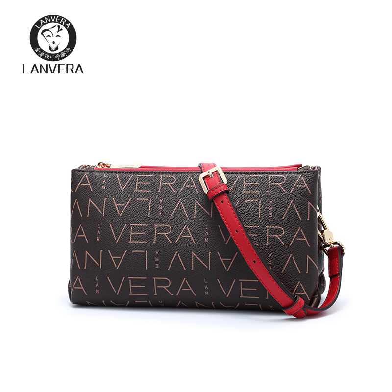 lanvera旗舰店时尚女士包包新款百搭妈妈包斜挎包小包洋气高级感中年女包潮0