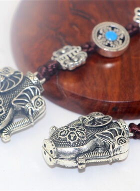 西藏特色风宝瓶招财饰品挂坠