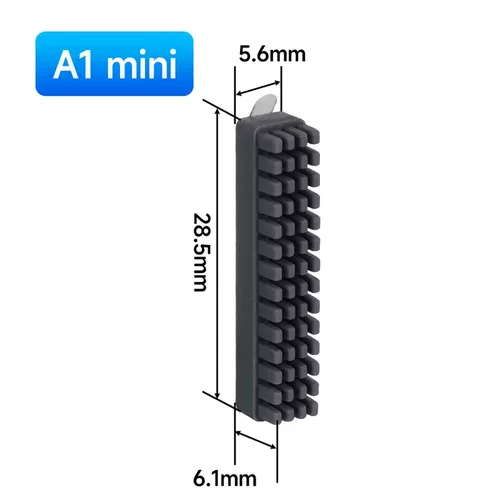 Bambu拓竹A1/A1 mini喷嘴硅胶清洁刷喷头擦嘴刷子组件3D打印配件 - 图2