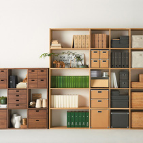 No Inprinsils MUJI COMBINED WOOD FRAME 3 floors Basic set WN SHELF BLACK WALNUTS STYLE