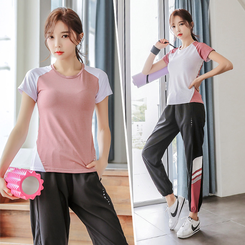 羽毛球网球服防晒衣爬山ins宽松女 艾璐思休闲运动套装