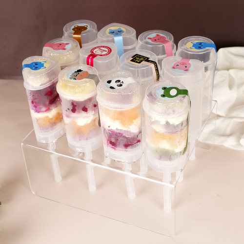 推推乐蛋糕筒,食物推送器,彩虹棒 烘焙材料 蛋糕推桶推杯 - 图1