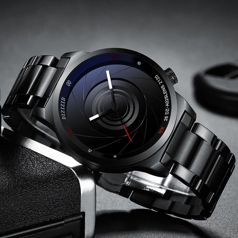 正品镂空黑科技时来运转男学生手表 dizizid帝兹国产腕表