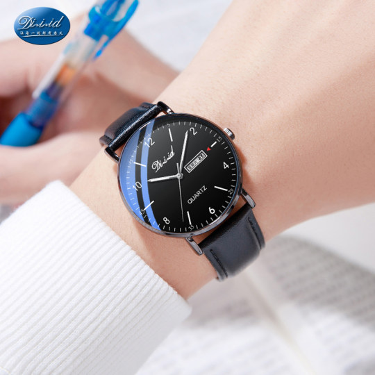 2025新款青少年指针机械手表男款高中初中学生公务员考试专用男生