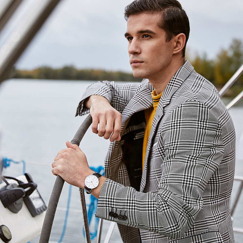 邦顿男士简约防水超薄学生款石英表 bestdon帝瑞国产腕表