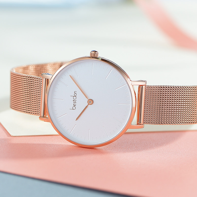 邦顿女士款简约时尚气质大气风女表 bestdon帝瑞国产腕表