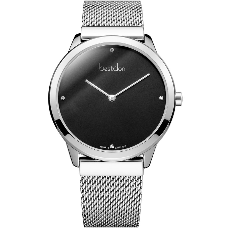 邦顿男女款超薄商务简约学生情侣表 bestdon帝瑞国产腕表