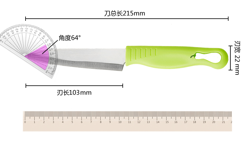 正士作水果刀不锈钢带保护套瓜果削皮器小刀削皮刀宿舍随身刀家用-图3