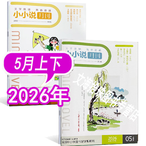 【全年套餐可选】小小说月刊杂志2026年1/2/3/4/5/6月/2025年1-7/8/9/10/11/12月+2024年等可选 小说故事过期刊短片微型文章小说类 - 图0