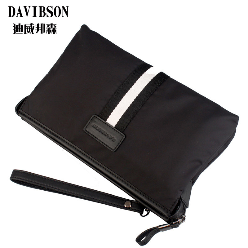 男士手包休闲帆布男手包牛津布 迪威邦森男士包袋