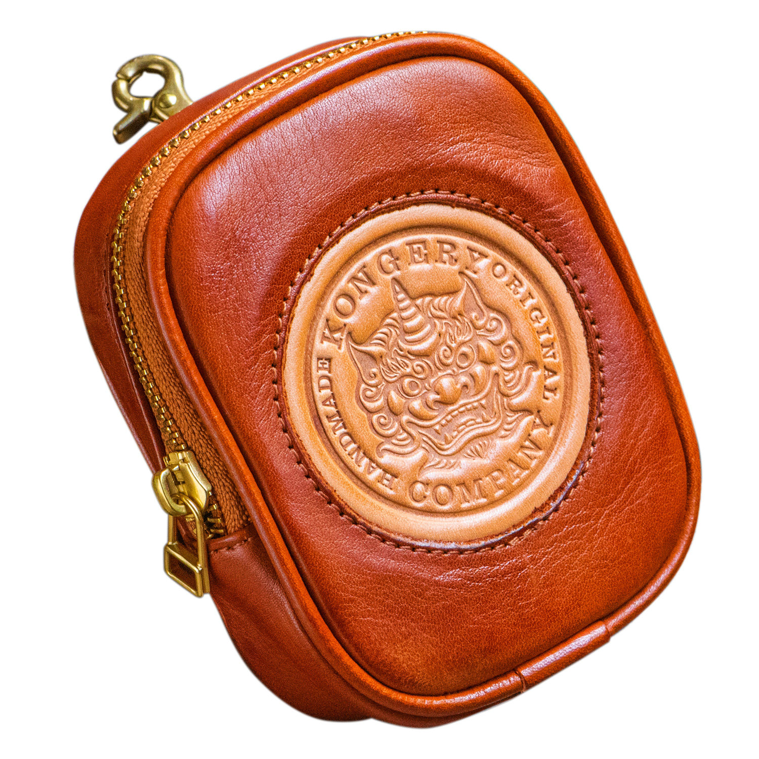 【福禄貔貅】文玩腰包！仓吉手工牛皮烟包真皮手串核桃收纳零钱包,淘宝优惠券,粉丝福利购,淘宝优惠卷