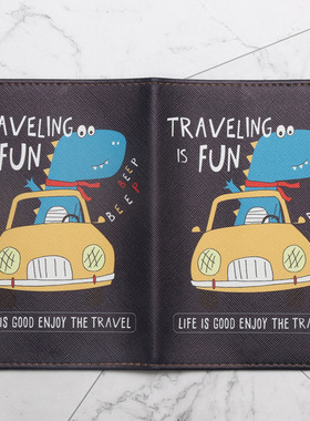 韩新款卡通可爱少女护照包护照夹保护套证件包旅游出国收纳多功能