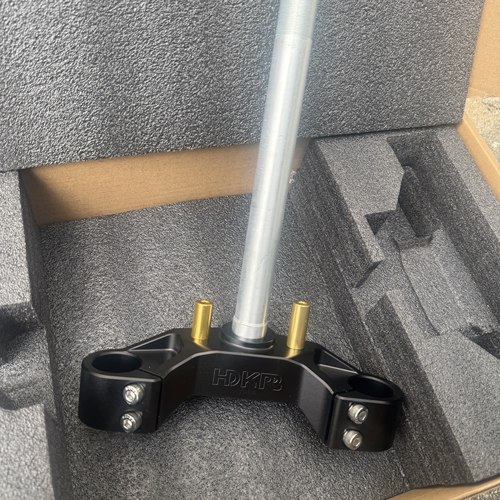 HDKR虎迪卡实心锻造三星柱适用小牛UB奇迹牛33/46芯205开档方向柱 - 图3