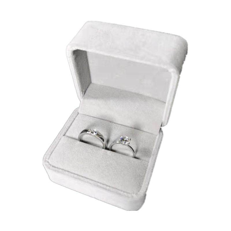 bq情侣用的款假婚礼一对求婚仿对戒 贝茜戒指/指环