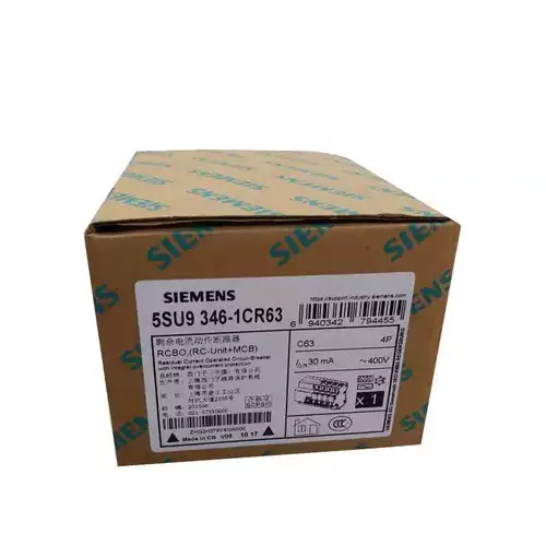 Siemens утечка Protector 4p63a Трехфазная четырехстрочная утечка 63A 5SU9346-1CR63 380V