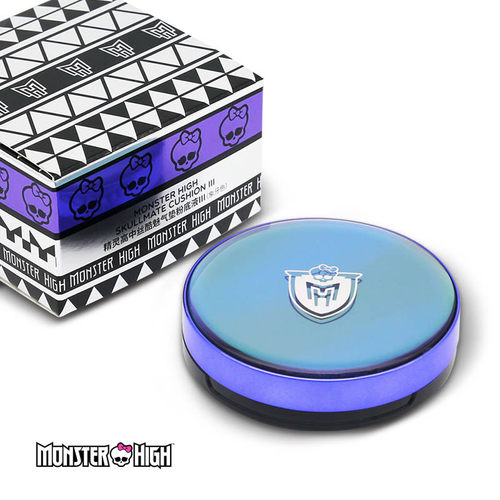 精灵高中丝酷魅气垫粉底液III轻薄持妆保湿滋润遮瑕含替换芯正品 - 图1