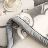 Зимнее флисовое фланелевое одеяло, увеличенная толщина